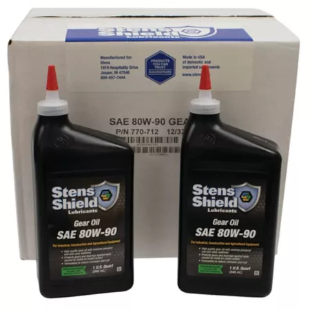 Stens Universal Gear Oil SAE 80W-90 12 Pack Mower Engines & Parts