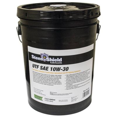 Stens Universal Mower Oil, 10W-30, 5 gal.