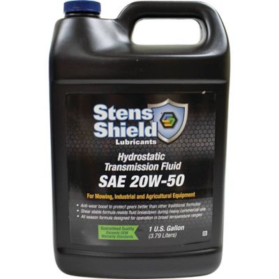 Image showing  Universal Hydrostatic Transmission Fluid, SAE 20W-50, 1 gal., 4-Pack
