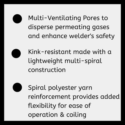 Image showing  Twin Hose Grade T, BB Fitting, 1/4 in. Diameter, 100 ft. Length