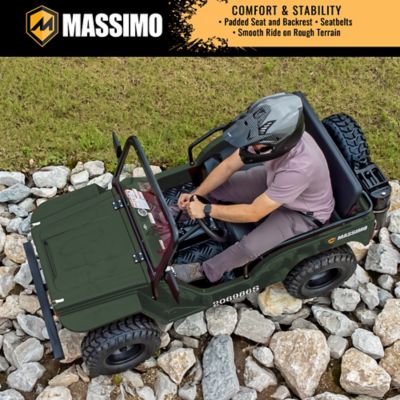 Image showing 5 th Massimo Mini 125 9 hp 4-Stroke Single Cylinder 125cc Engine Go Kart