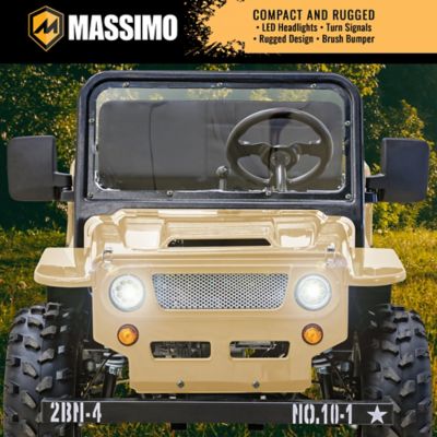 Image showing 6 th Massimo Mini 125 9 hp 4-Stroke Single Cylinder 125cc Engine Go Kart
