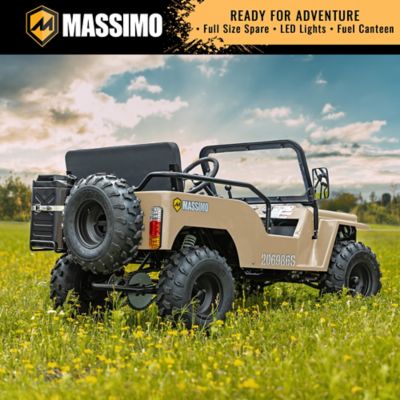 Image showing 7 th Massimo Mini 125 9 hp 4-Stroke Single Cylinder 125cc Engine Go Kart