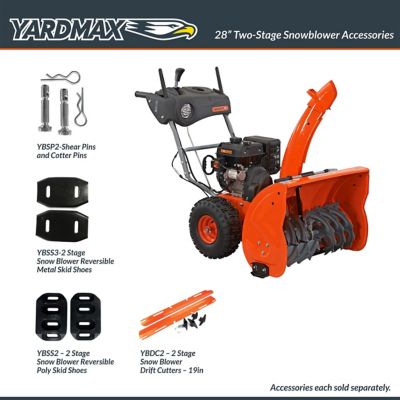 Image showing  28 in. 252cc 2-Stage Gas Snow Blower