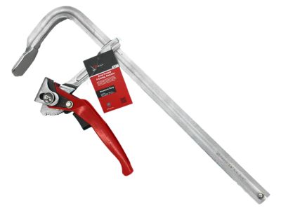 XTRweld 12 in. Drop Forged F-Clamp, Ratchet