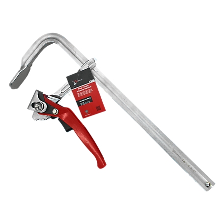 XTRweld 12 in. Drop Forged F-Clamp, Ratchet