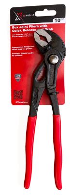 XTRweld 10 in. Box Joint Pliers with Quick Release