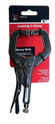 XTRweld 2.1 in. Locking C-Clamp Pliers