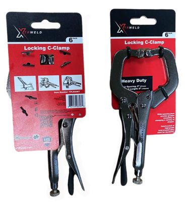 Image showing  4.5 in. Locking C-Clamp Pliers