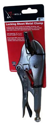 XTRweld 8 in. Locking Sheet Metal Pliers