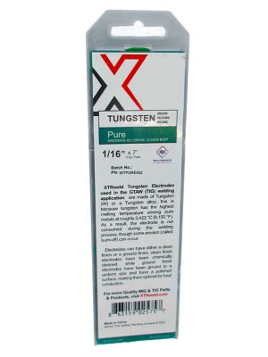 XTRweld 1/16 in. x 7 in. Pure Tungsten Electrode, 10 pk.