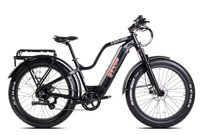Image showing  Unisex 7-Speed E-Explorer Single Battery Off-Road E-Bike, Size M, Black