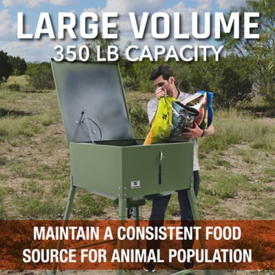 Image showing  350 lb. Corn Feeder
