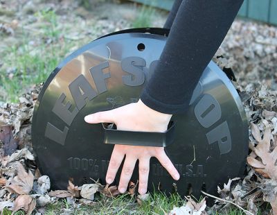 Image showing  12.5 in. Poly Leaf Scoops, 1000