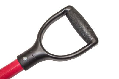 Image showing  33 in. Fiberglass Handle Round Point Shovel with Poly D-Grip