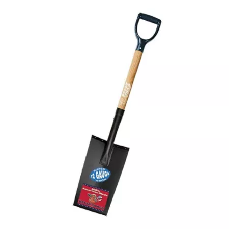 Bully Tools 72500 12 Gauge Edging/Planting Spade with Hardwood Handle and Poly D Handle Shovels & Digging Tools