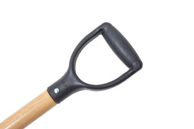 Image showing  28.5 in. Hardwood Handle Edging/Planting Spade with Poly D-Grip