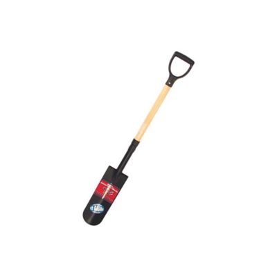 Bully Tools 12-Gauge Drain Spade with Hardwood Handle and Poly D-Grip, 72535