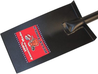 Image showing  27 in. Fiberglass Handle Edging/Planting Spade with Poly D-Grip