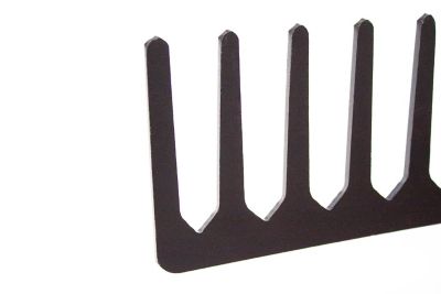 Image showing  16 in. Steel 14-Tine Level Head Rake with Fiberglass Handle, 58 in.