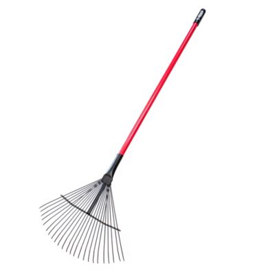 Bully Tools 24-Tine Thatching Rake with Fiberglass Handle, 92312