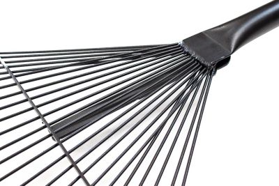 Image showing  22.25 in. Steel 24-Tine Thatching Rake with Fiberglass Handle