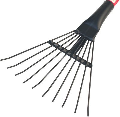 Image showing  8 in. Shrub Rake with Long Fiberglass Handle, 92317