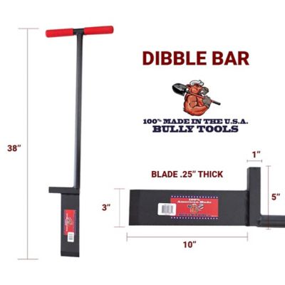 Image showing  27 in. Steel T-Handle Dibble Bar
