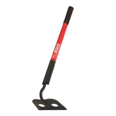 Bully Tools Short Mortar Hoe with Fiberglass Handle, 92419