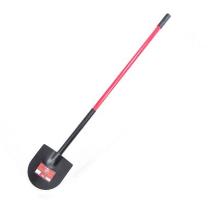 Bully Tools 48.5 in. Fiberglass Handle Weighted Caprock Irrigation Shovel