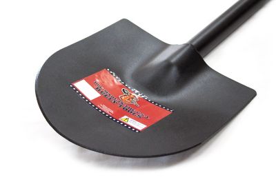 Image showing  48.5 in. Fiberglass Handle Weighted Caprock Irrigation Shovel