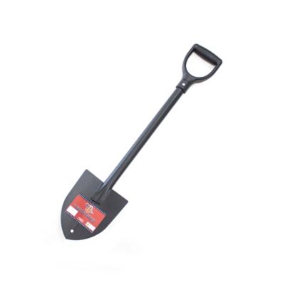 Bully Tools Steel Trunk Shovel with Poly D-Grip, 92712
