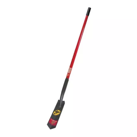 Bully Tools 92719 3 in 14 Gauge Trench Shovel with Long Fiberglass Handle Shovels & Digging Tools