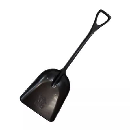 Bully Tools 42 in D-Handle Poly One-Piece Shovel/Shovel Black Shovels & Digging Tools