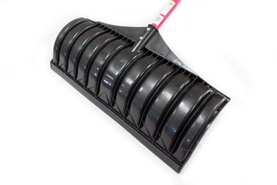 Image showing  27 in. Poly Snow Pusher with Fiberglass Handle and Poly D-Grip, 92813