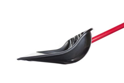 Image showing  22 in. Combination Snow Shovel/Pusher with Fiberglass Handle and Poly D-Grip