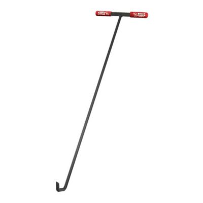 Bully Tools 36 in. Steel Manhole Cover Hook with T-Style Handle