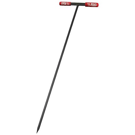 Bully Tools 48 in. Steel Soil Probe with T-Style Handle, 99203