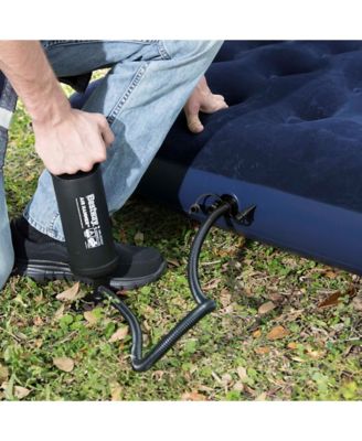 Image showing  18 in. Twin Pavillo Flocked Air Mattress