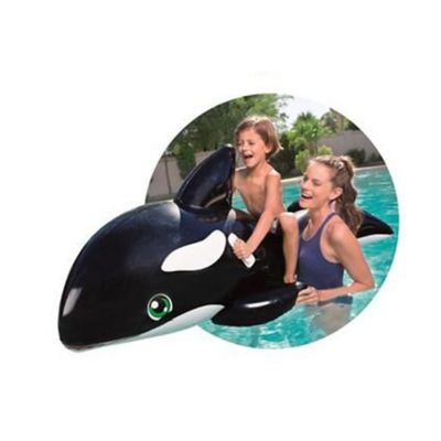 Image showing  Jumbo Whale Rider Pool Float