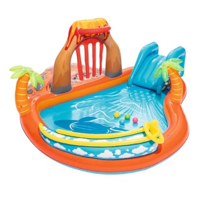 Bestway H2OGO!104 in. x 104 in. x 41 in. Lava Lagoon Play Center, 53069E