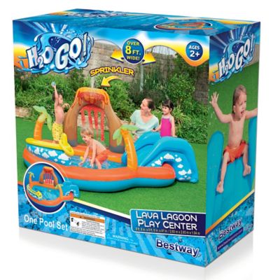 Image showing  H2OGO!104 in. x 104 in. x 41 in. Lava Lagoon Play Center, 53069E