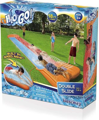 Bestway H2OGO! 18 ft. Double Slide