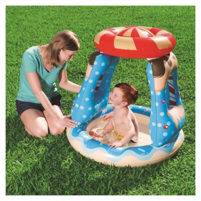 Image showing  H2OGO! 36 in. x 36 in. x 35 in. Candyville Playtime Pool, 52270E