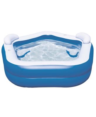 Image showing  7 ft. x 6 ft. 9 in. x 27 in. H2OGO! Family Fun Pool