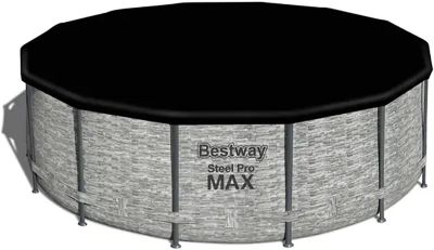 Image showing  14 ft. Flowclear PVC Pool Cover