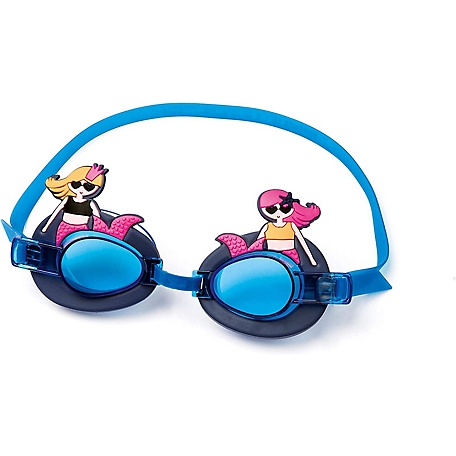 Bestway Hydro-Swim Kids' Character Swim Goggles, Mermaid