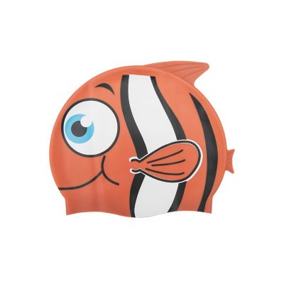 Bestway Hydro-Swim Lil' Buddy Swim Cap, Orange