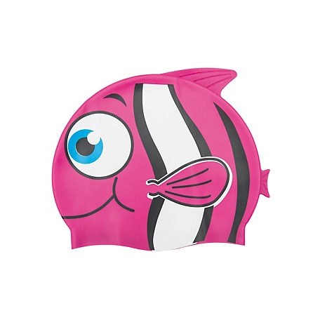 Bestway Hydro-Swim Lil' Buddy Swim Cap, Pink