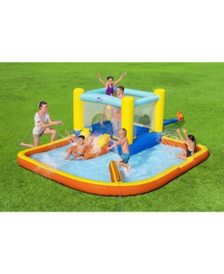 Image showing  H2OGO! 5 ft. Beach Bounce Kids' Semi-Square Above Ground Inflatable Water Park